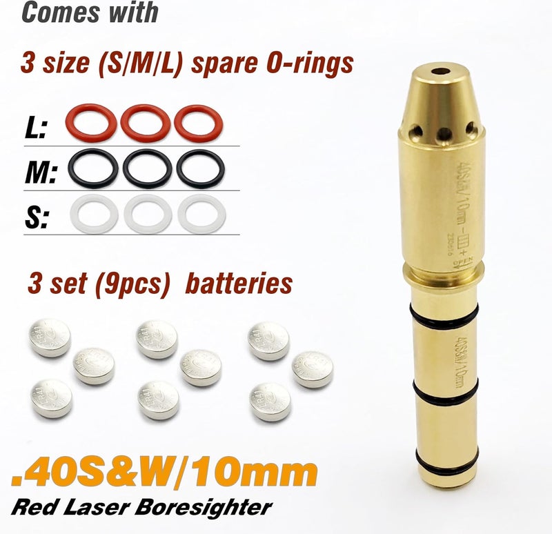 BOOLIT EYE Special Laser Boresighter End Barrel Laser Bore Sight Accurately and Easy to Fit Revolvers Pistols Rifle and Air Guns - Image 3